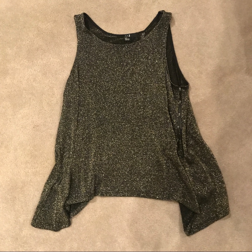 Shiny tank top